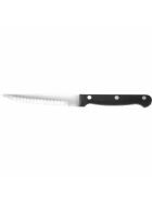 Steak and pizza knife JUMBO with handle made of impact-resistant plastic Length 120 mm