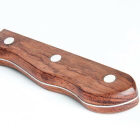 Steak and pizza knife JUMBO with handle made of wood...