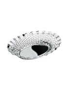 Bread and fruit basket oval, stainless steel, 250 x 180 x 45 mm (WxTxH)