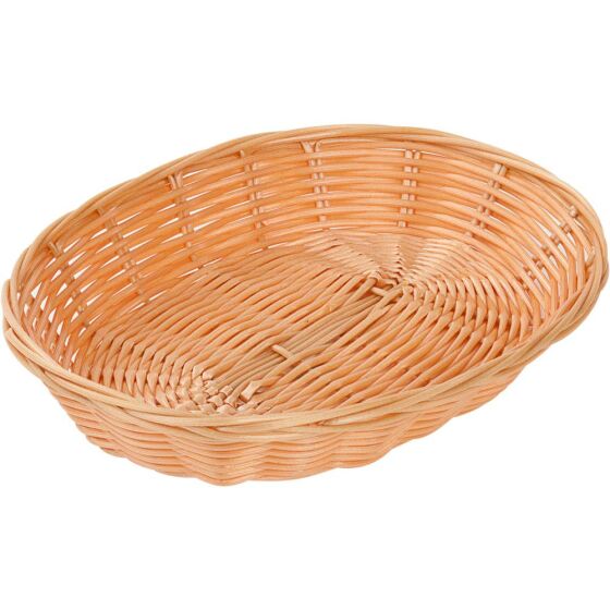 Bread and fruit basket oval, polypropylene, 232 x 178 x 50 mm (WxTxH)