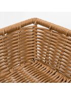Bread and fruit basket oval, polypropylene, 375 x 150 x 70 mm (WxTxH)