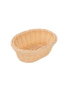 Bread and fruit basket oval, stable braided, polypropylene, 235 x 150 x 70 mm (WxTxH)