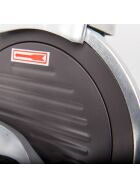 Slicer with non-stick coated stop plate and knife 250 mm Ø