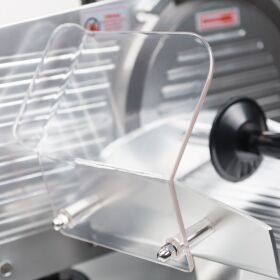 Slicer with non-stick coated stop plate and knife 250 mm Ø, incl.