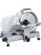 Slicer with non-stick coated stop plate and knife 250 mm Ø, incl.