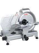 Slicer with non-stick coated stop plate and knife 250 mm Ø, incl.