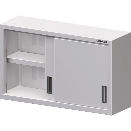 Wall cabinet with sliding doors 1200x400x600 mm, welded