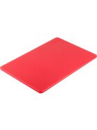 Schneidbrett, HACCP, Farbe rot, 450 x 300 x 13 mm (BxTxH)