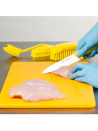 Cutting board, HACCP, color yellow, 450 x 300 x 13 mm (WxDxH)