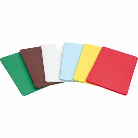 Cutting board, HACCP, color white, 450 x 300 x 13 mm (WxDxH)