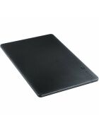 Cutting board, HACCP, color black, 450 x 300 x 13 mm (WxDxH)