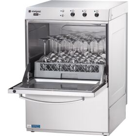 Gläserspülmaschine Aqua A3, inkl. Klarspülmittel- und Reinigerdosierpumpe, Korbgröße 350x350 mm