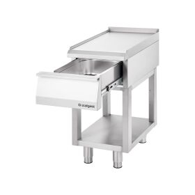 Neutralelement mit Schublade und Arbeitsfläche, Serie 700 ND, Breite 400 mm