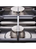 Gas hearth 4 burner with gas oven (GN 2/1) Series 700 ND - G20, 4-burner (3.5 + 5 + 2x7)