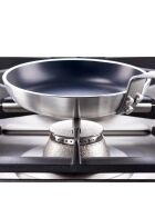 Gas hearth 4 burner with gas oven (GN 2/1) Series 700 ND - G20, 4-burner (2x5 + 2x7)