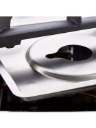 Gas hearth 4 burner with electric oven (GN 2/1) Series 700 ND - G20, 4-burner (3.5 + 2x5 + 7)