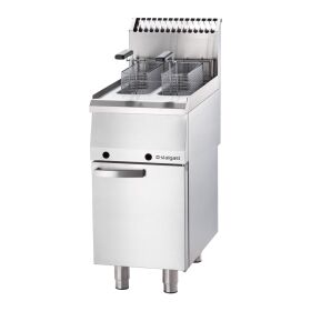 Gas fryer as a stand series 700 ND - double fryer 2x 7 liters, 12 kW, 400x700x850 mm