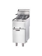 Gas fryer as a stand series 700 ND - double fryer 2x 7 liters, 12 kW, 400x700x850 mm