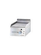 Gas griddle plate as tableware, series 700 ND - smooth 400x700x250 mm