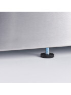 Gas-Griddleplatte als Tischgerät, Serie 700 ND - gerillt 800x700x250 mm