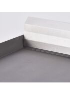 Elektro-Griddleplatte als Tischgerät, 800x700 mm, ½ glatte/½ gerillte Grillfläche, Serie 700 ND