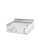 Gas-Griddleplatte als Tischgerät, Serie 700 ND - ½ glatt / ½ gerillt 800x700x250 mm