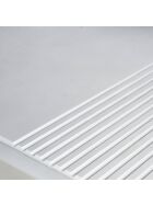 Gas-Griddleplatte als Tischgerät, Serie 700 ND - ½ glatt / ½ gerillt 800x700x250 mm