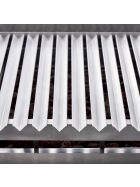 Gas lava stone grill as a stand, series 700 ND with V-rust, 800x700x850 mm