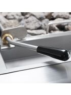 Gas lava stone grill as a stand, series 700 ND with S-rust, 800x700x850 mm