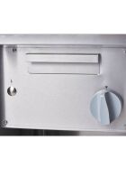 Gas lava stone grill as a stand, series 700 ND with S-rust, 800x700x850 mm