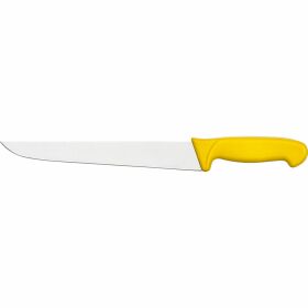 Carving knife Premium, HACCP, yellow handle, stainless...