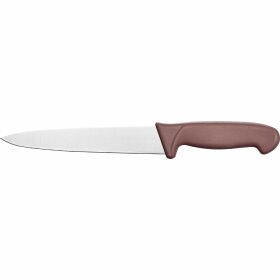 Kitchen knife Premium, HACCP, handle brown, stainless...