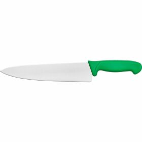 Chefs knife Premium, HACCP, green handle, stainless steel...