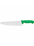 Chefs knife Premium, HACCP, green handle, stainless steel blade 20 cm