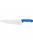 Chefs knife Premium, HACCP, blue handle, stainless steel blade 26 cm