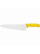 Chefs knife Premium, HACCP, yellow handle, stainless steel blade 26 cm