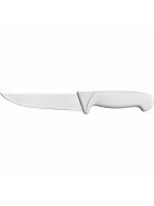 Kitchen knife Premium, HACCP, white handle, stainless steel blade 15 cm