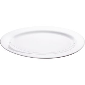 Isabell series platter with rim, oval 450 x 330 mm