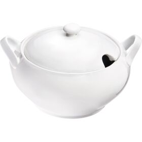 Isabell series soup tureen with lid + spoon recess 3.5 liters