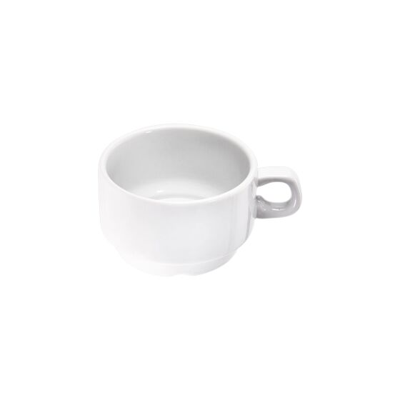 Isabell series cappuccino cup, stackable 0.25 liters