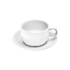 Isabell milk coffee cup, stackable 0.3 liters