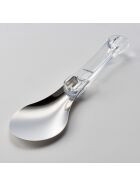 Ice spatula with transparent handle, 260 mm