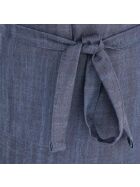 Bib apron, navy-blue