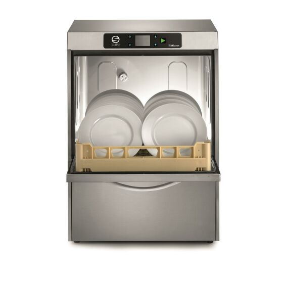 Silanos N50 EVO HY-NRG universal dishwasher including rinse aid and detergent dosing pump and built-in water softener