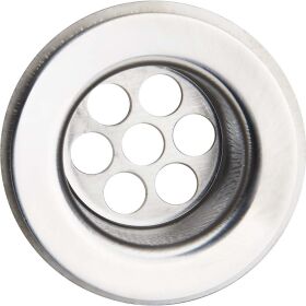 Drainage strainer for overflow pipe with strainer