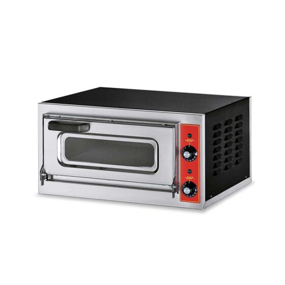Pizza oven with one chamber for pizzas up to Ø 400 mm