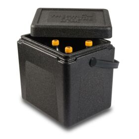 Thermobox with one-hand strap