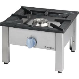 Gas stool Top Power 11kW, with stainless steel pan...