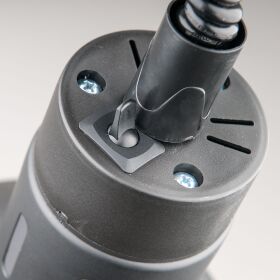 Heat lamp for ceiling mounting, black, 0.25 kW, Ø 173 mm
