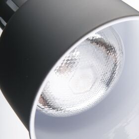 Heat lamp for ceiling mounting, black, 0.25 kW, Ø 173 mm